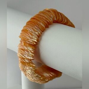 Dyed Trochus Shell Bracelet